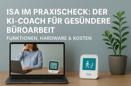 ISA – Dein KI‑Coach für gesündere Arbeit am Schreibtisch
